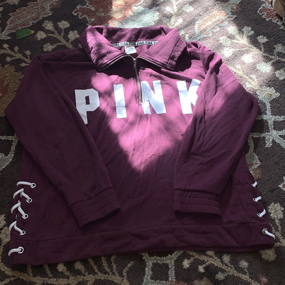 Victoria secret maroon sweater